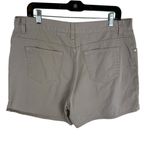 Bill Blass Vintage 100% Cotton Tan High Rise Denim Shorts Size 14P Photo 1