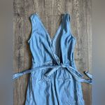 J.Crew  Chambray Tie Jumpsuit- Size 2 Photo 9
