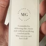 MADISONGREY NEW YORK white sweater short sleeve crewneck super stretchy long NWT Size M Photo 2