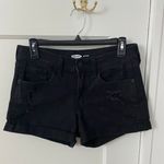 Old Navy Black  Jean Shorts Photo 0