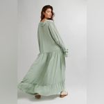 Free People Sweet Darlin Maxi Dress Minted Jade size M Photo 4