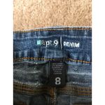Apt. 9  Women's Jean Mini Shorts Pockets Size 8 Blue Photo 4
