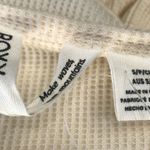 Roxy Women's Sandy Road Long Sleeve Top in Parchment size S NWT Photo 5