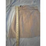 NWT BlankNyc Leather Suede Candy Blush Pink Mini Skirt Size 25 Tan Photo 10
