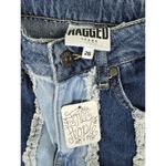 The Ragged Priest NEW Breacher Two ToneDenim Fray Trim Jeans Sz 26 Free People Sz 26 Photo 4