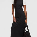 Lululemon NWT All Aligned Ribbed Midi Dress / BLACK Photo 0