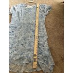 Emma & Michelle  Blue Ruched Summer Mini Dress Size 16 Party Special Occasion Photo 7