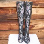 Kenneth Cole NWOB Reaction Brocade Knee High Boots Photo 3