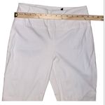 Theory Yoke Legging brand  in Stretch Cotton SIZE M preowned white Photo 6