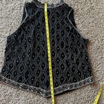 Marina Bresler Black Silver Beaded Top 2X Cocktail Formal Hollywood Part… Photo 10