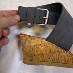Dolce Vita Sandals Womens Size 7 Grey And‎ Cork Wedge Gray Photo 8