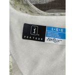 PGATOUR Womens Golf Polo Shirt Size L G Airflux Performance Textured Pattern White Size L Photo 2