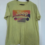 Jeep Neon Yellow Graphic Tee Size XL Photo 0
