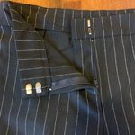 New York & Company Pants Petite Medium Black with Silver Shimmer Pinstripes Size undefined Photo 3