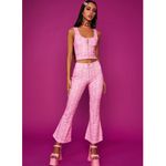 Pink Bratz Plaid Pants Size M Photo 1