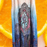 Stiletto's Women's Sleeveless Maxi Dress Lace‎ Floral Pattern Size L Tan Size L Photo 0