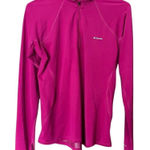 Columbia  Pink Quarter Zip Running Top Photo 0