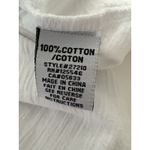 Habitat Tank Top Size S White Asymmetrical Lagenlook Coastal Lightweight Oversiz Photo 5