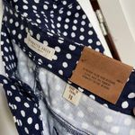 Coldwater Creek Women Jeans 16 Seeing Spots Ankle Jeans Blue White Polka Dot NEW Photo 6