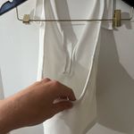 Cloud Ten White Collared Women's Top w Open Back Photo 4