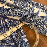 Coolibar blue paisley quarter zip rash guard pullover XL Blue Photo 6