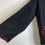 Vintage Vrikke Norwegian Hand Embroidered Trim Wool Jacket Open Tie Closure L Size L Photo 4