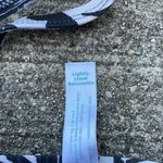 Cacique  Swim High Rise Bikini Tropical Black Sexy Black White NWT Photo 6