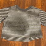 Stripped Crop top Gray Size M Photo 0