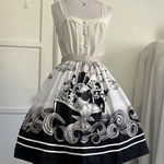 Disney New Stitch Shoppe Loungefly  Steamboat Willie Sandy Skirt Mickey Mouse M Photo 0