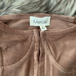 Urban Outfitters Corduroy Velvet Corset Top Photo 2