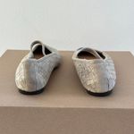 Madewell The Greta Ballet Flat in Washed Olive, Size 6.5 Photo 5