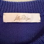 Lilly Pulitzer  Kyren Never Ending Stripe Sweater Women's XL Blue Classic Preppy Photo 5