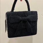 Rachel Zoe  | Black Beaded Mini Bag Photo 7