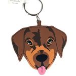Vera Bradley Dog Bag Charm, Coin Purse, Brown Photo 0