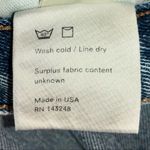 Reformation  French Skinny Distressed Baltic Wash High Rise Denim Jeans Photo 8