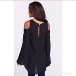 Show Me Your Mumu  Black Shoulder Boo Tunic Size XS Photo 1