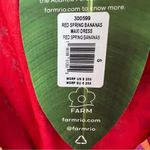 Farm Rio Red Spring Bananas Maxi Dress Size Small NWT Photo 5