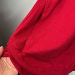 J. Jill light Sweater V Neck 3/4 sleeves pullover tunic red size Large Photo 5