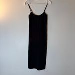 Intimately Free People Black Spaghetti Strap Slip Size M/L Size M Photo 1