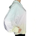 Juicy Couture  SPORT Hoodie Womens Large Tri Color Pastel Sweat Shirt Thumb Holes Photo 1