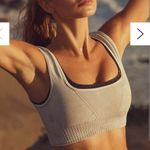 NWOT Free People Movement Good karma square neck bra xs/s Gray Size undefined Photo 1