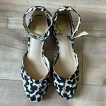 CAbi  “KIKI” Ankle Strap Leopard Print Shoes Women's Size 9 Photo 2
