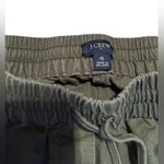 J.Crew Women Linen Blend Pants Green Size 6 Cropped Cuffed Hems BOHO Comfy Photo 2