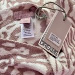 Barefoot Dreams Ocean Breeze Poncho Cozychic Ultra Lite Faded Rose Animal NEW Photo 5