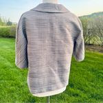 Ann Taylor Heathered Taupe Short sleeve Jacket Size Large Photo 8