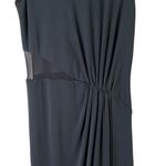 Halston Heritage  Cheer Contrast‎ Gown Sleeveless Formal Dress in Black, Size 4 Photo 9