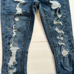 Mudd FLX Stretch High Rise Ankle Distressed Jegging Jeans Size 0 Photo 6