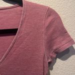 American Eagle  Women’s Faux Wrap Thermal T Shirt Size XS Photo 2