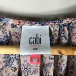 CAbi  Sienna Floral Cottagecore Prairie Chiffon Boho Blouse Photo 3