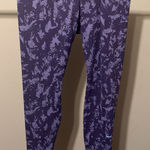 Nike Purple Leaf Pattern Leggings BRAND NEW WITH TAGS Photo 1